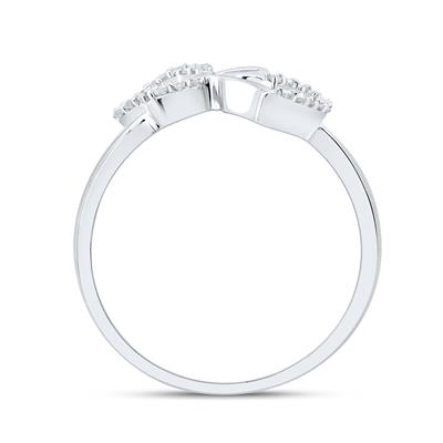 10k Gold Heart Ring 1/10 CTW-DIA