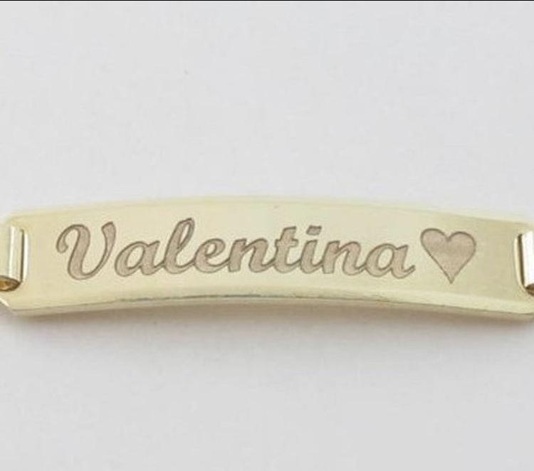 Baby Id Bracelet Engraved